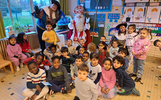 Sinterklaas op school