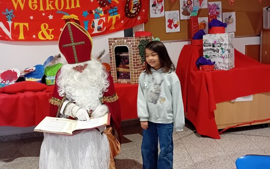 Op woensdag 4 december bracht de Sint een bezoek aan de Zonnepoort