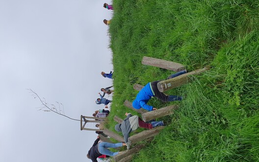 blote voetentocht