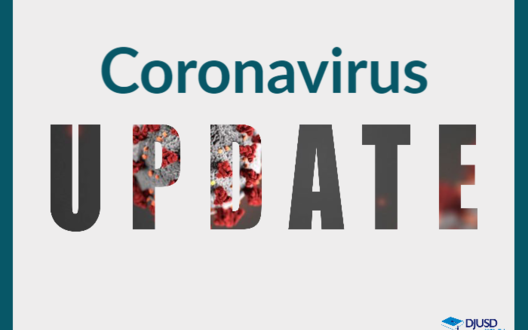 afbeelding met de woorden coronavirus update