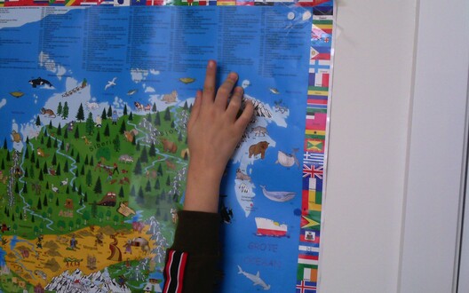 De wereldkaart
