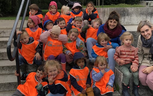 Herfstwandeling met klas Anneleen/Natalie