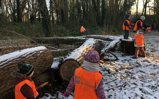 Winterwandeling met klas Anneleen/Natalie