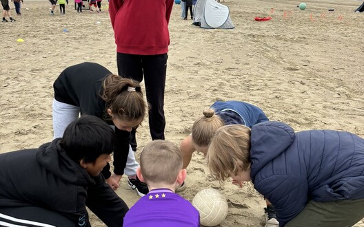 sporten aan zee