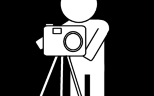 pictogram van een fotograaf