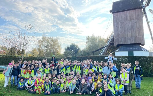 kinderen wandelen