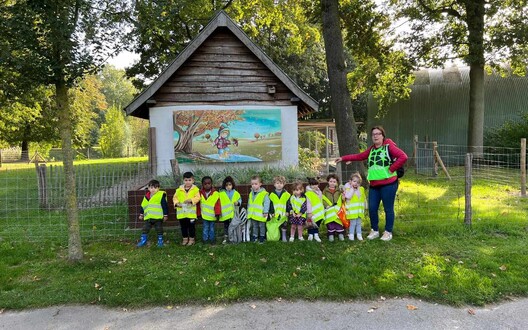 Samen poseren voor de foto