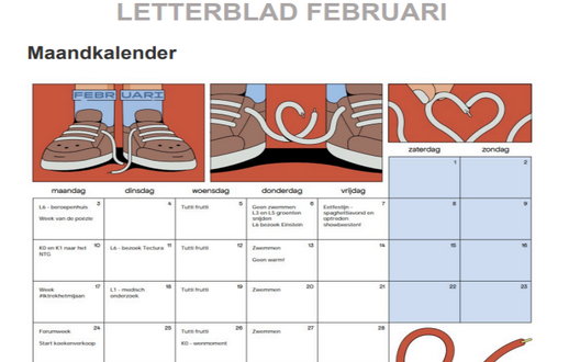 Letterblad februari 2025