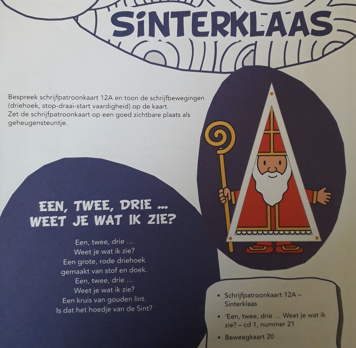 daar komt de Sint