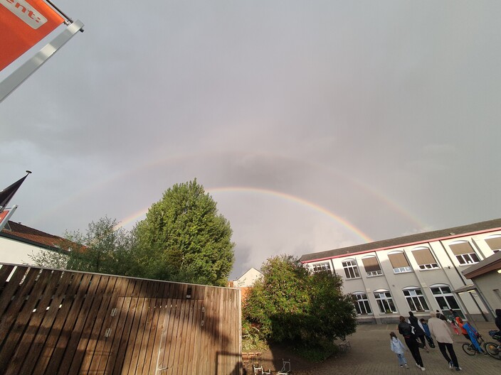 dubbele regenboog