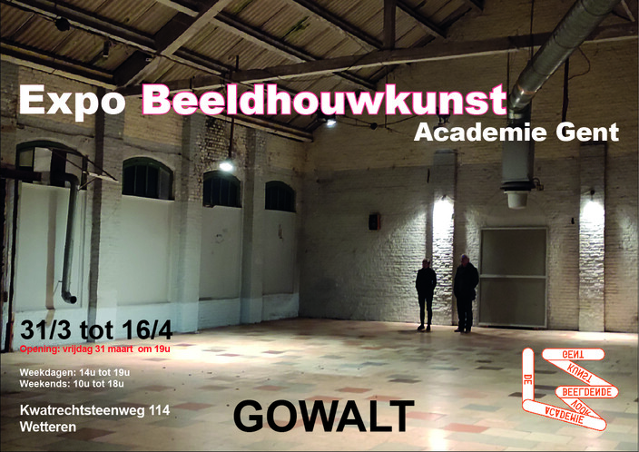Beeldhouwkunst: tentoonstelling 'Gowalt'