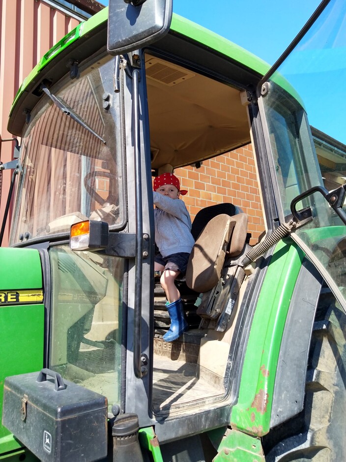 Uitstap naar de boerderij