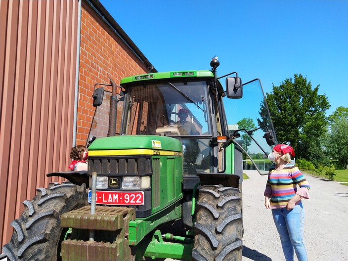 Uitstap naar de boerderij