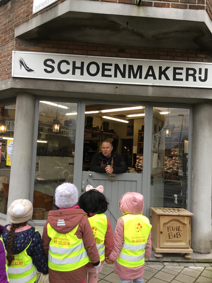 bezoek schoenmaker