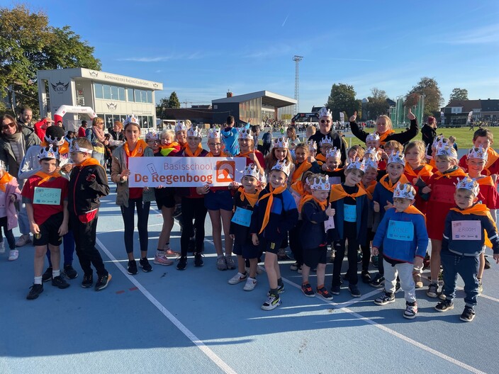 De deelnemers aan de Pierkesloop