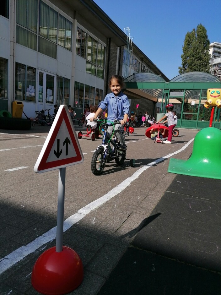 Strapdag op school