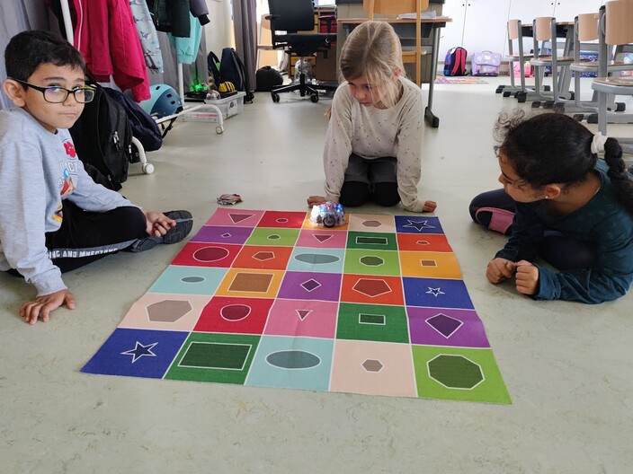 Werken met de beebots