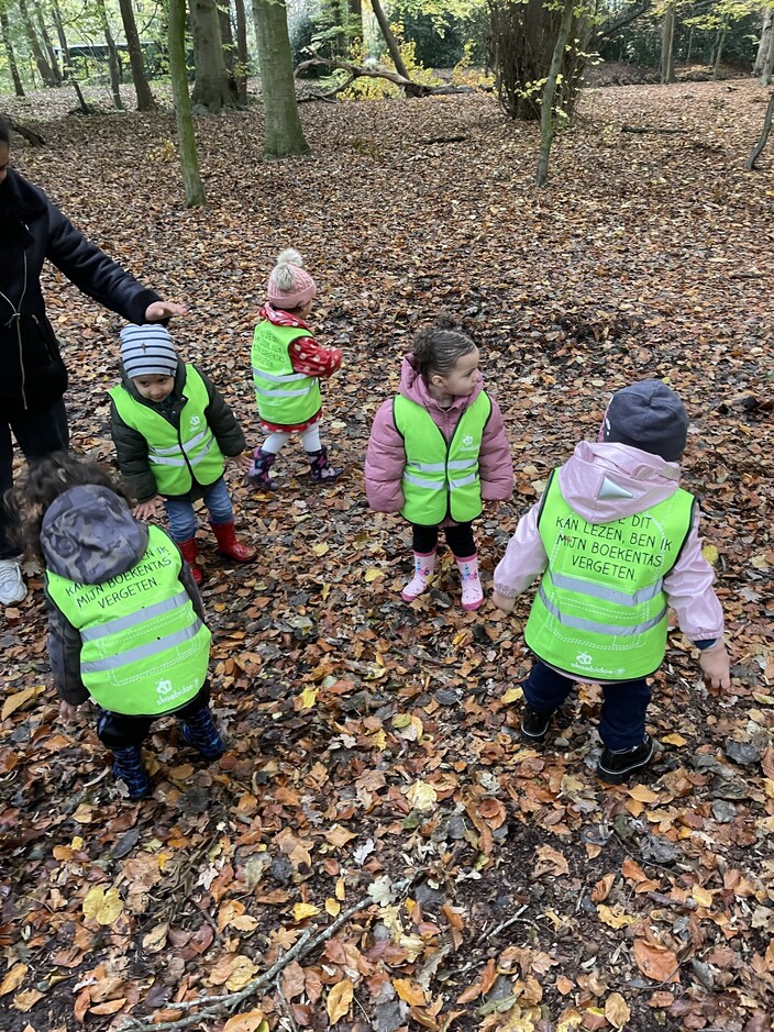 Samen naar het bos