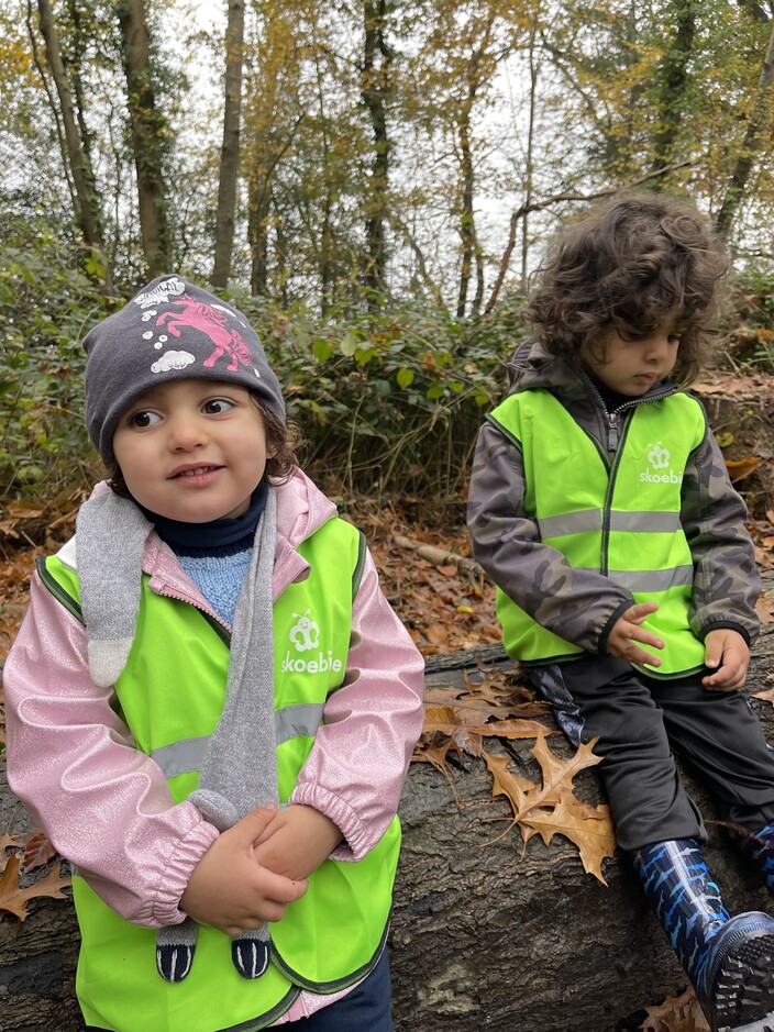 Samen naar het bos