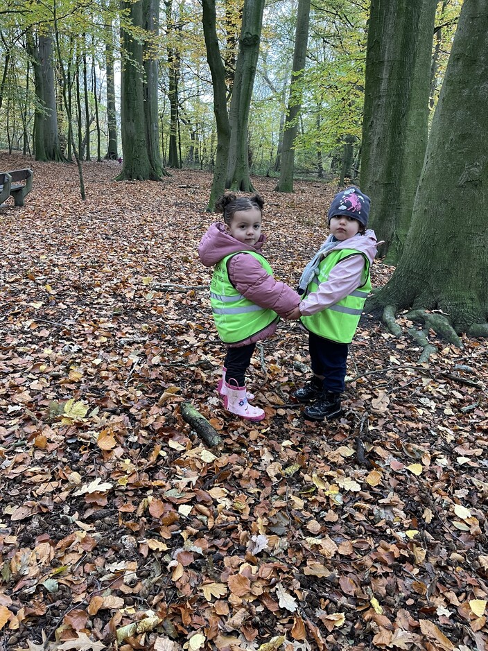 Samen naar het bos