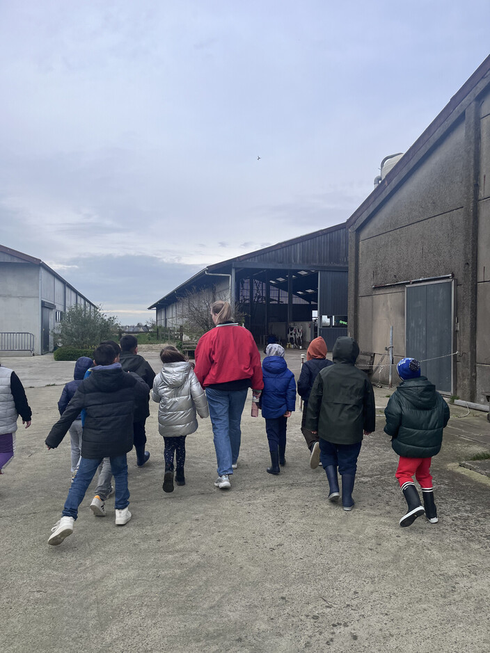 Op uitstap naar de boerderij