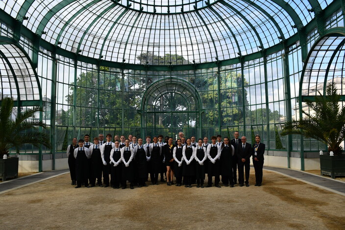 Kasteel van Laken - receptie