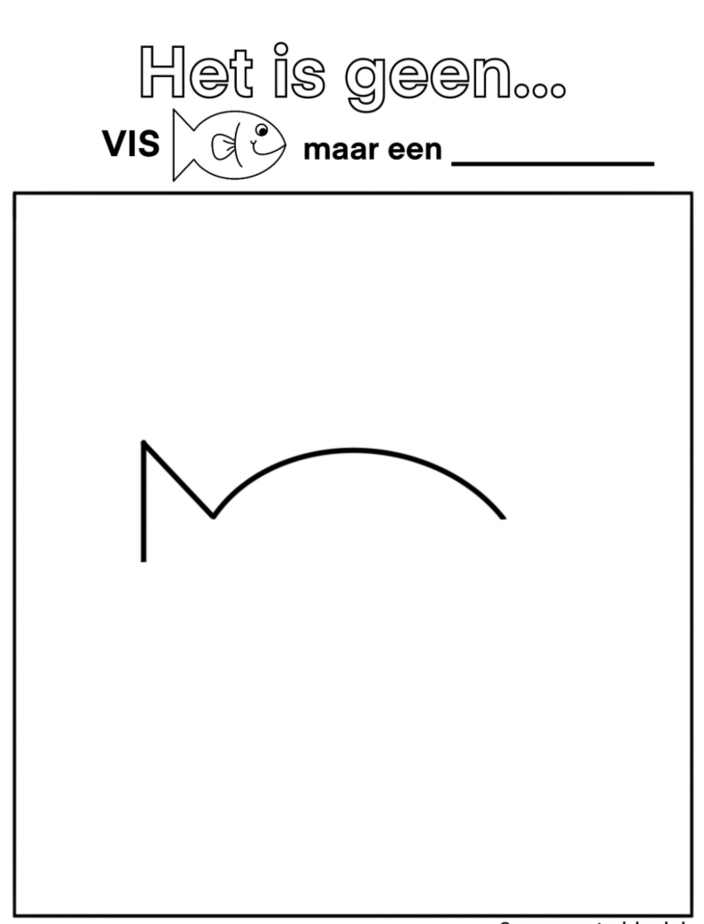 Het is geen vis maar een...