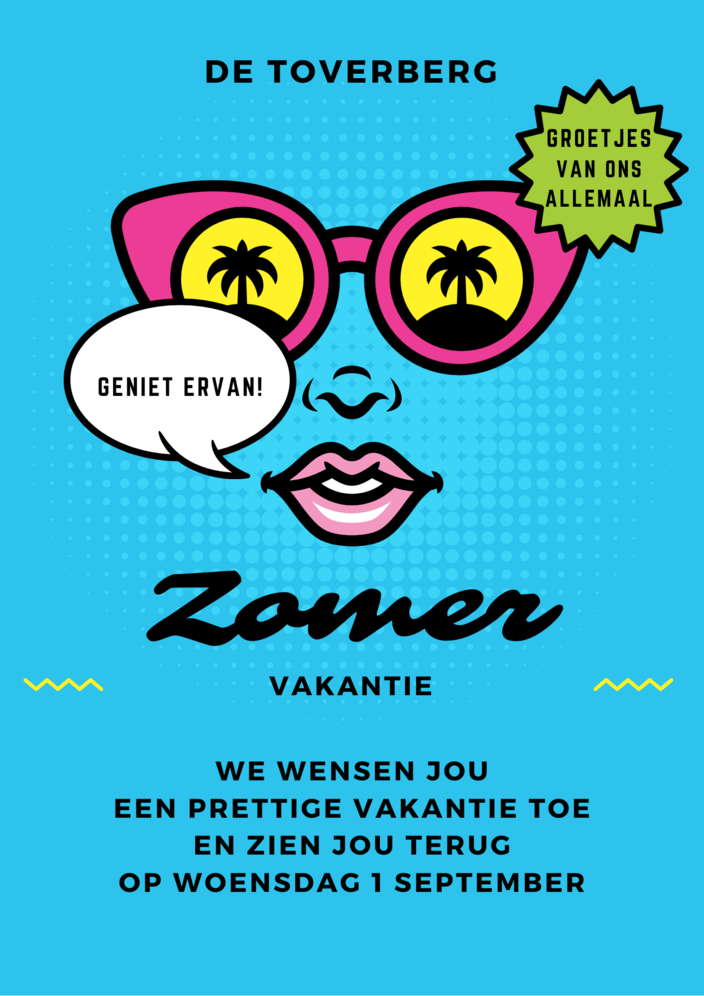 fijne vakantie!