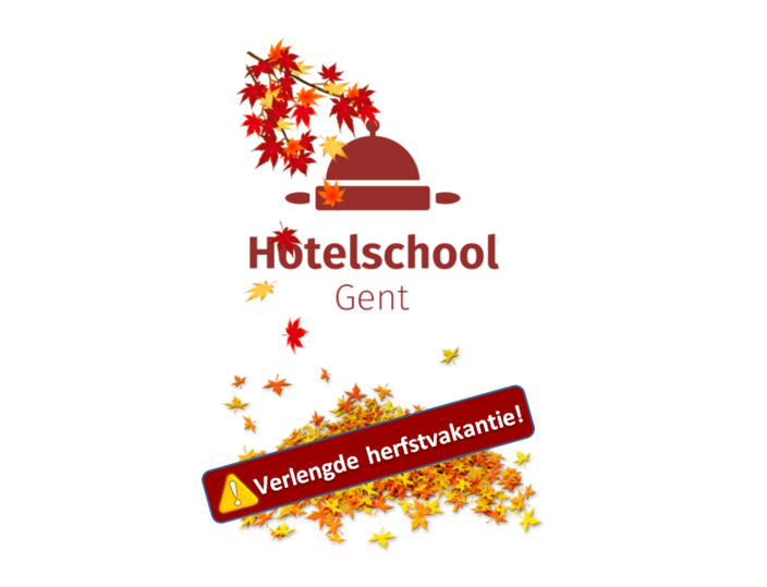 Hotelschool Gent gesloten tijdens verlengde herfstvakantie