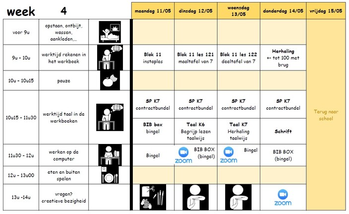 weekplan