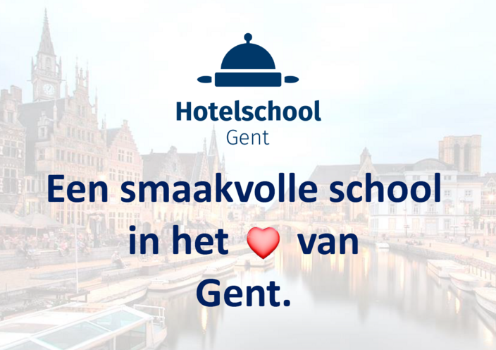 Een smaakvolle school in het hart van Gent