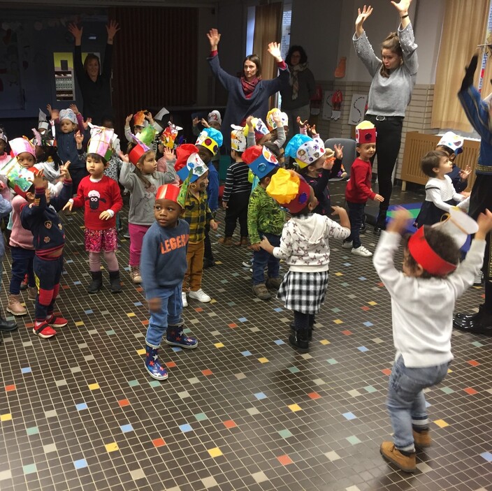 f dansen voor Sint en Piet