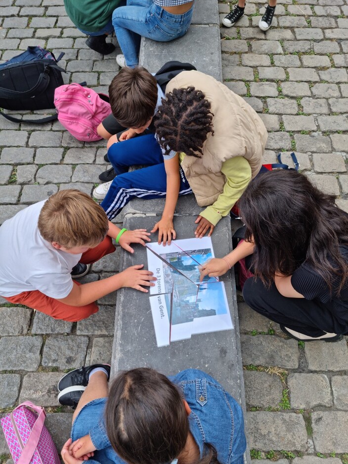 puzzel oplossen in groep