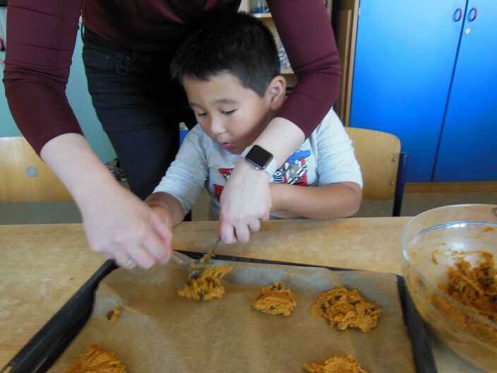 Pompoenkoekjes maken