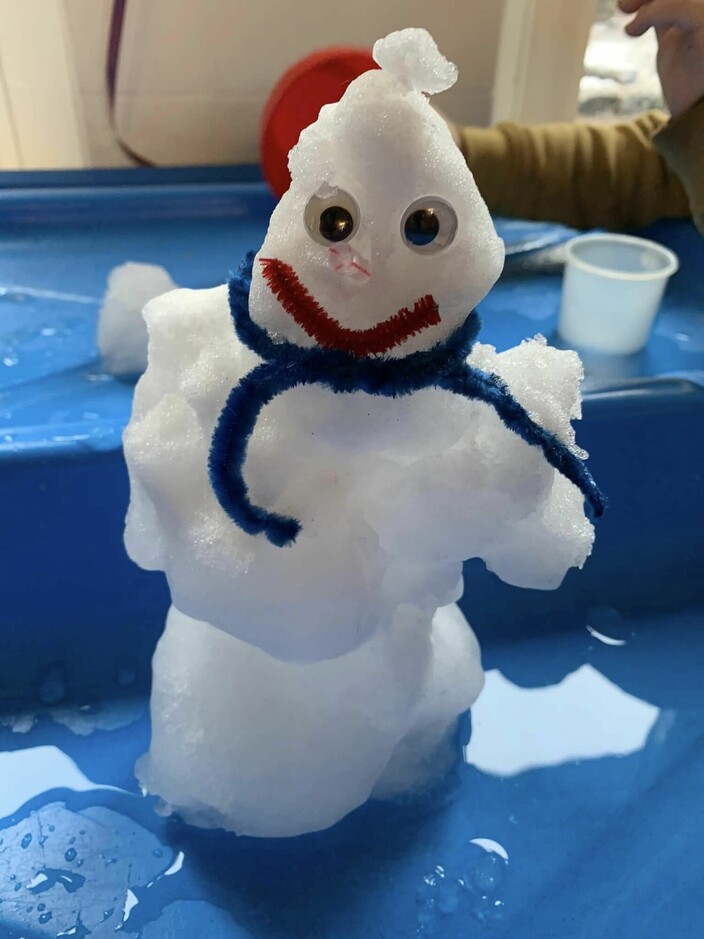 een sneeuwman