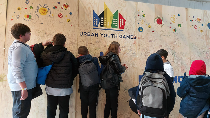 Het Kompas op de Urban Youth Games